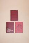Carnets trio rouge